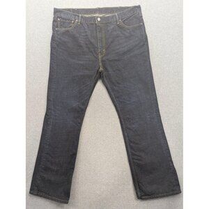 Levi's 527 Jeans Mens 44x32 Blue Denim Bootcut 100% Cotton Zip Fly Five Pocket